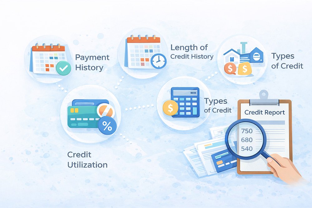 How Credit Scores Are Calculated