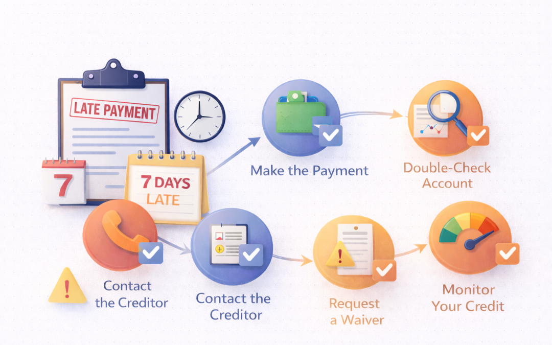 What to Do After a Late Payment (7-Day Checklist)