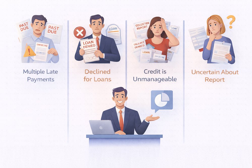 When to Consider a Professional Credit Report Review